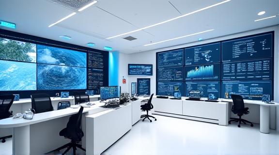 Метеорологическая панель управления в офисе