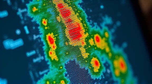 Технический анализ радарных данных на экране
